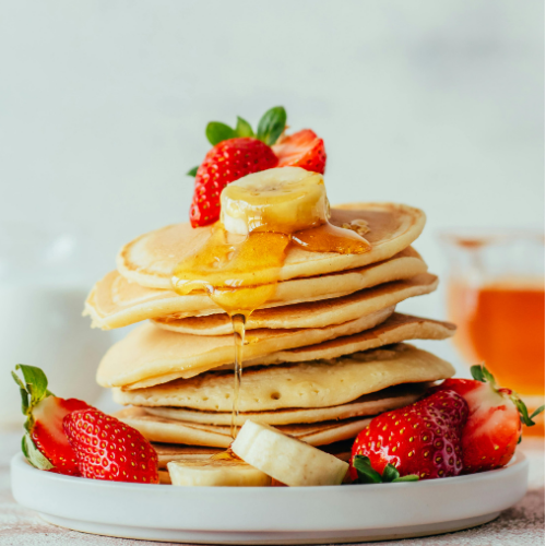 Description recette -Pancakes à la banane